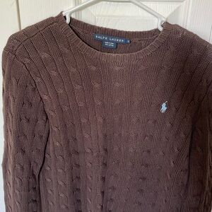 Women’s beautiful chocolate sweater